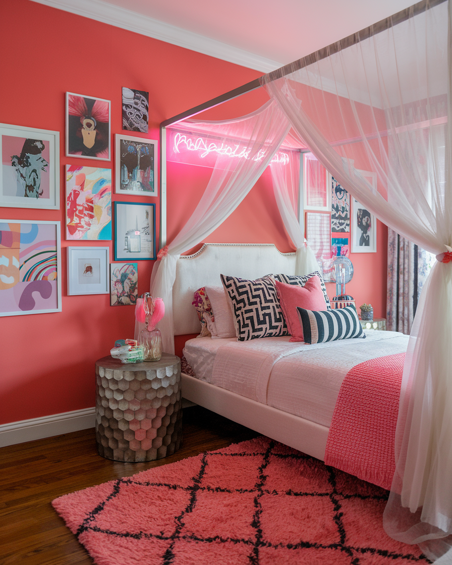 Personalize Your Space with a Gallery Wall Above the Bed