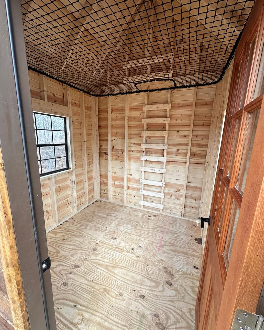 Ceiling Netting for an Elevated Play Space