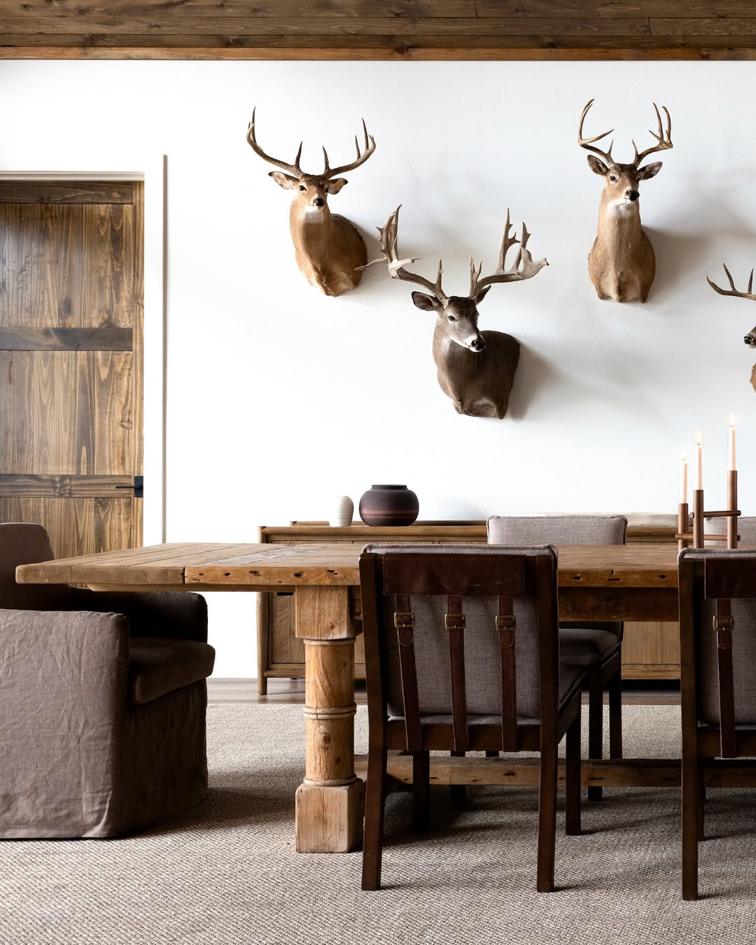 Stuffed Deer Mounts Add Wilderness Character to Your Walls