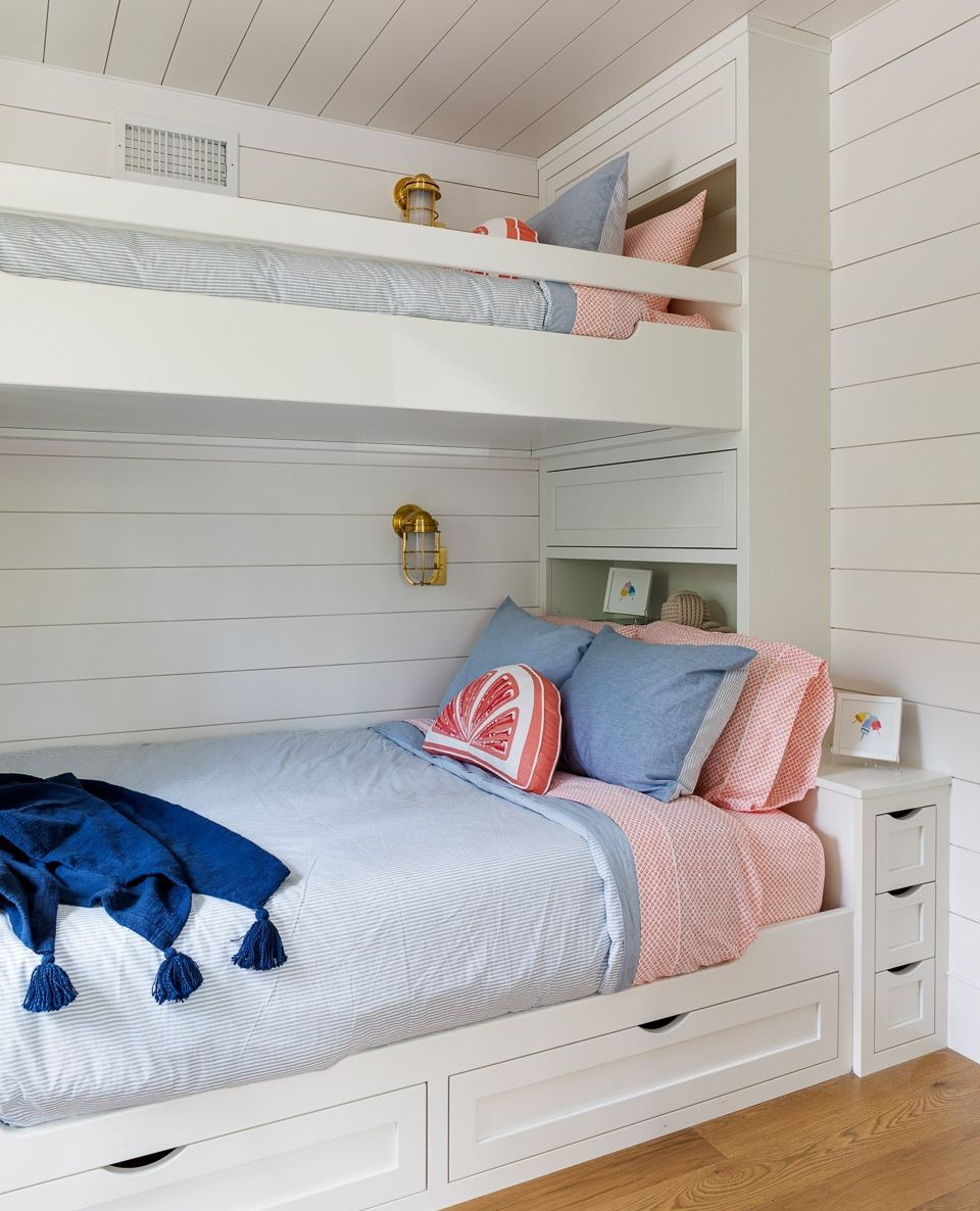 Bunk Bed with Nautical Sconce Lighting