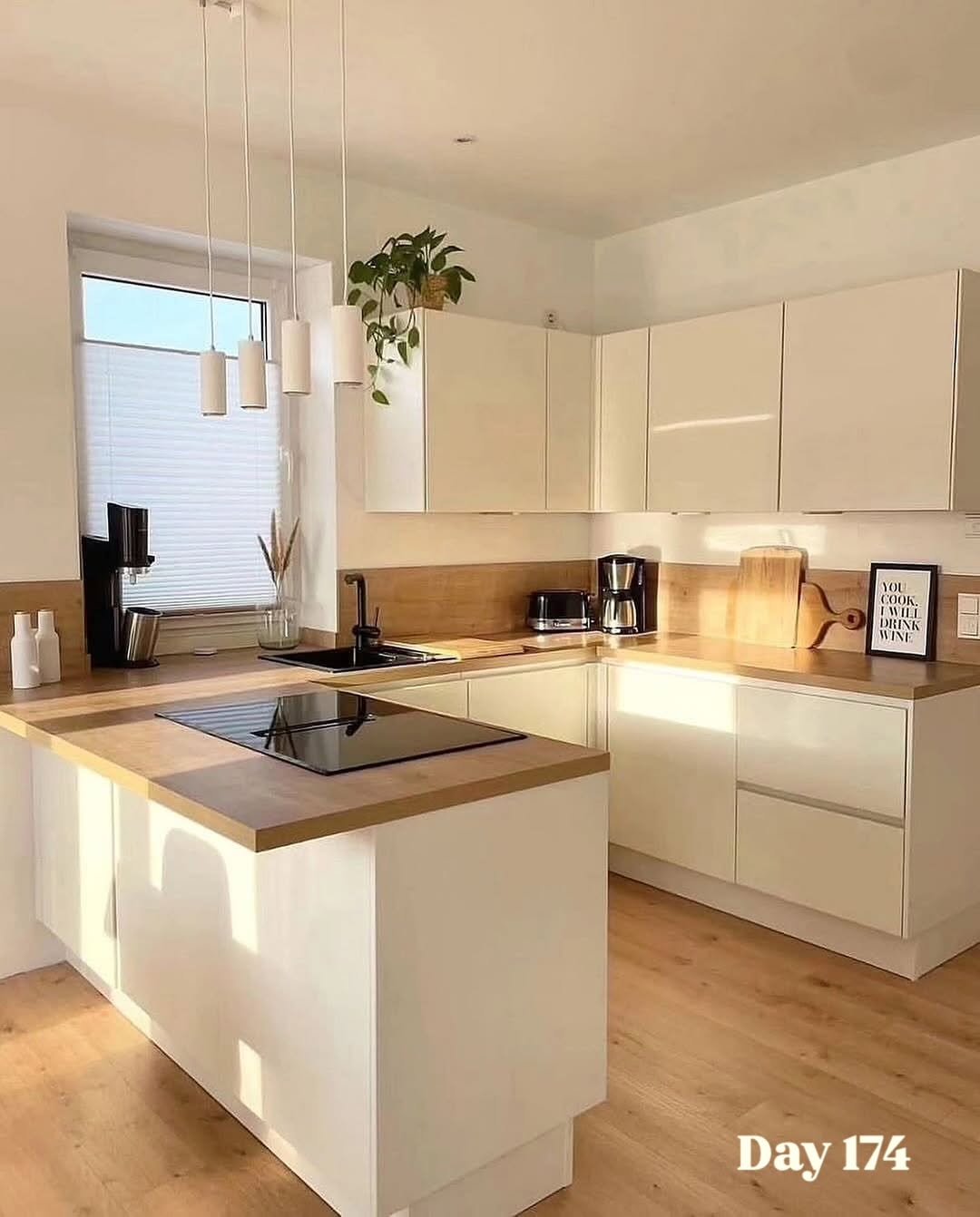 Layer Lighting Above the Island With Pendant Lights