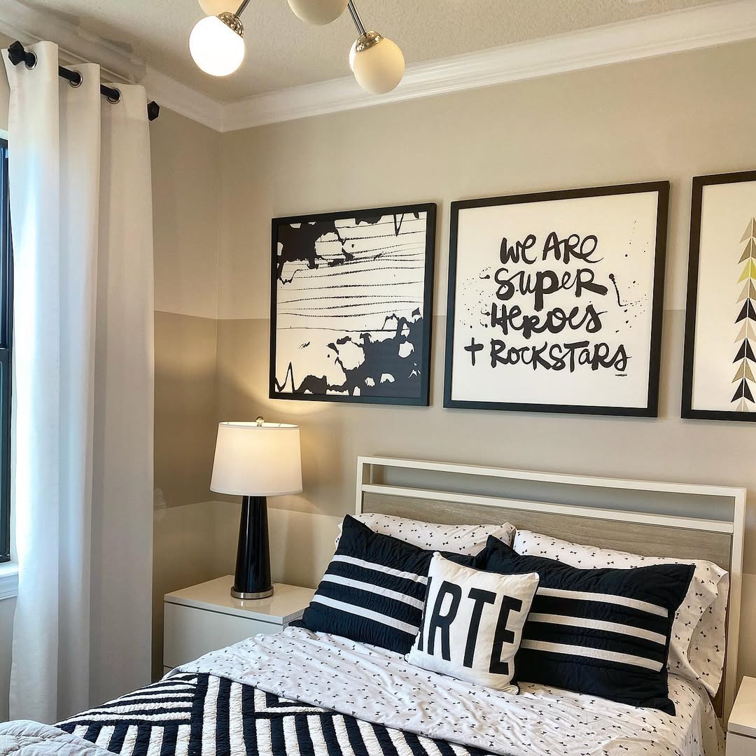 Frame Bold Graphic Art and Lettering for a Statement Wall