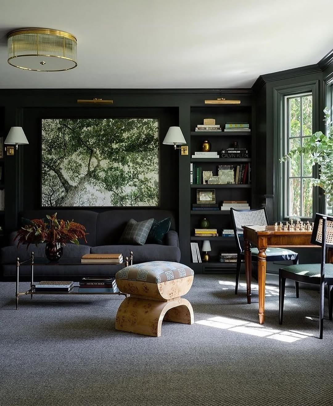 Incorporate Playful Accent with a Wooden Stool