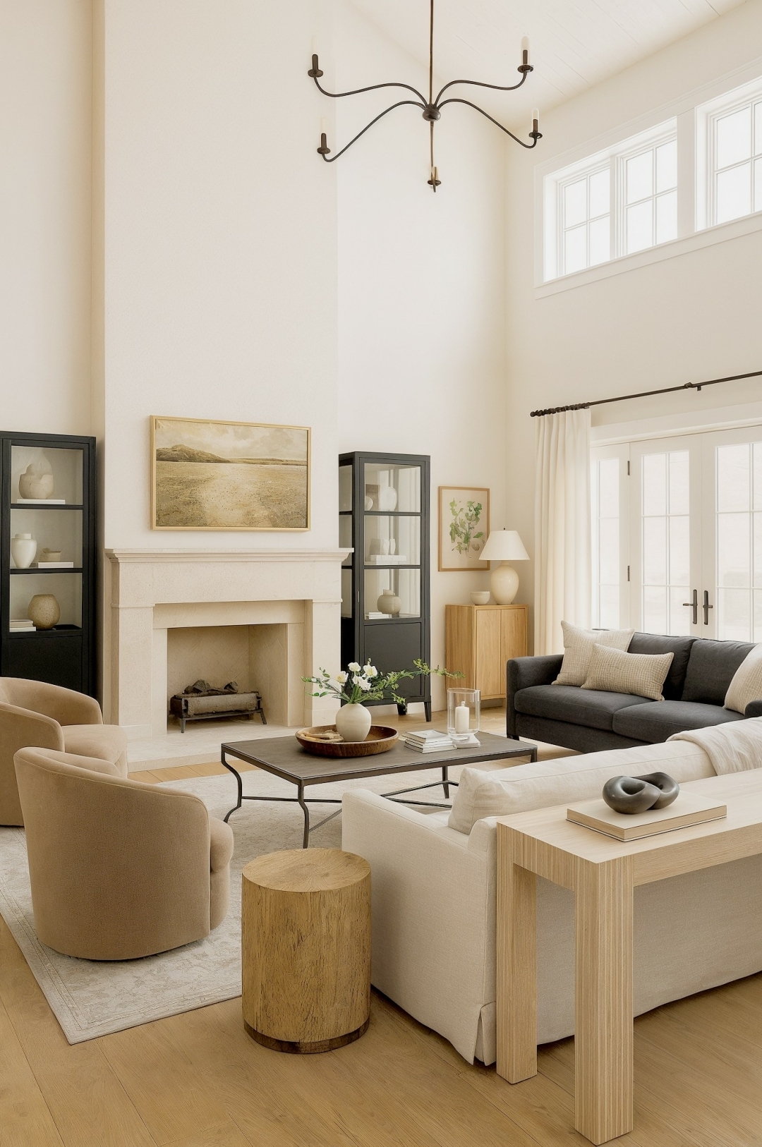 Incorporate Natural Texture with a Log-Style Accent Table