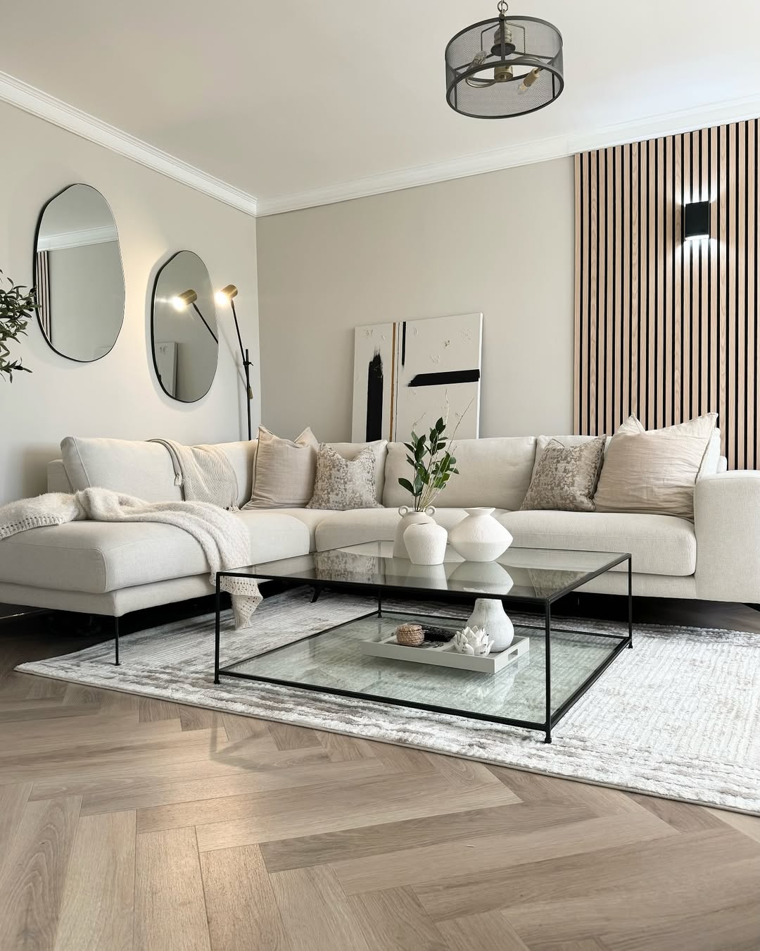 Maximize Surface Area with a Glass-Top Coffee Table