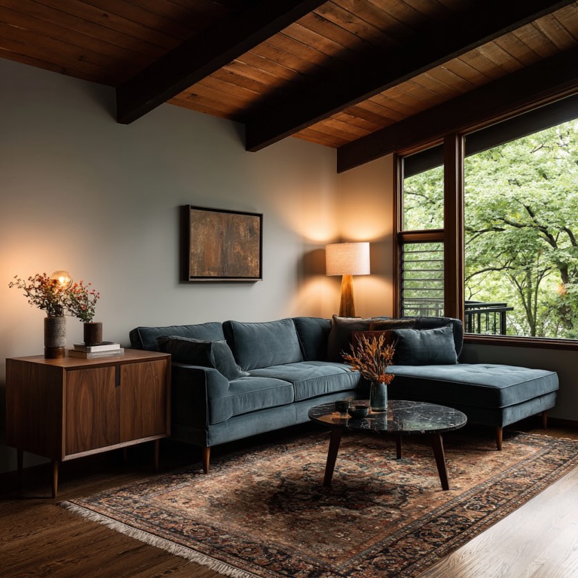 Style a Dark Wood Cabinet with Textured Accents