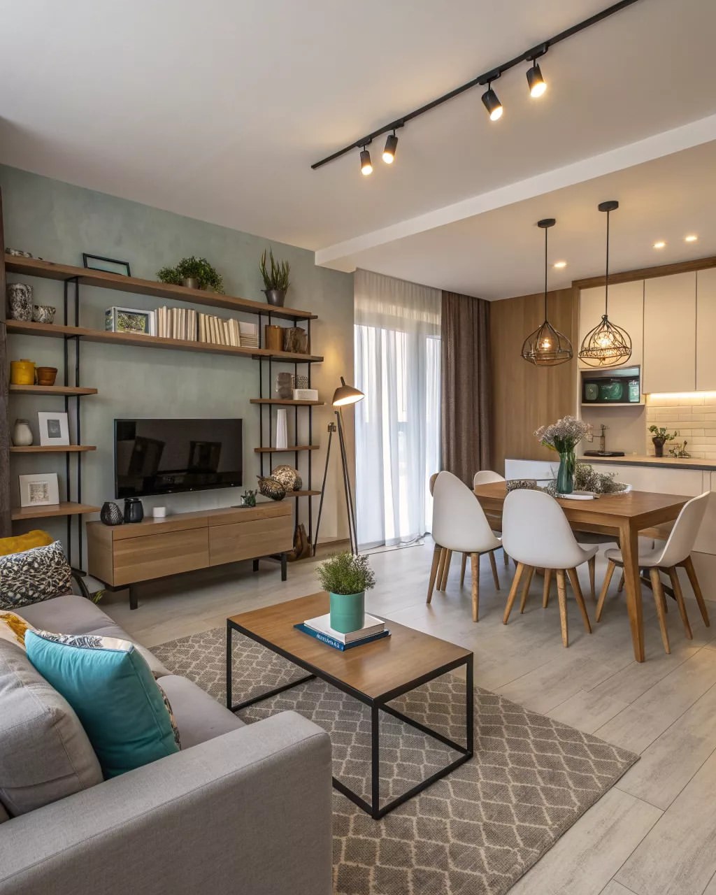 Ground Your Living Area with a Wooden Coffee Table