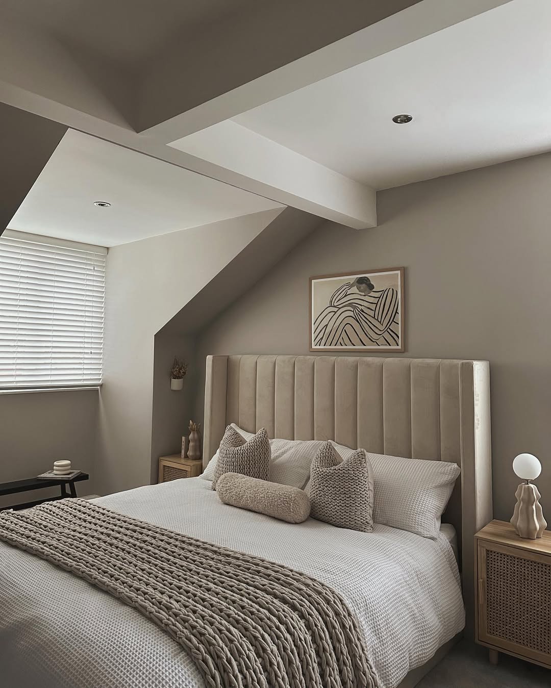 Layer a Chunky Knit Throw for Instant Coziness