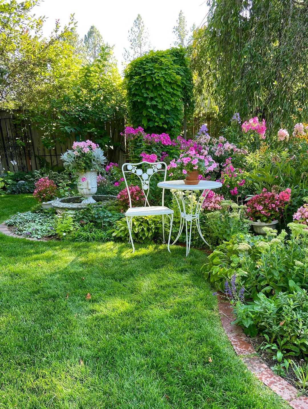 Enjoy Intimate Conversations with a White Bistro Set