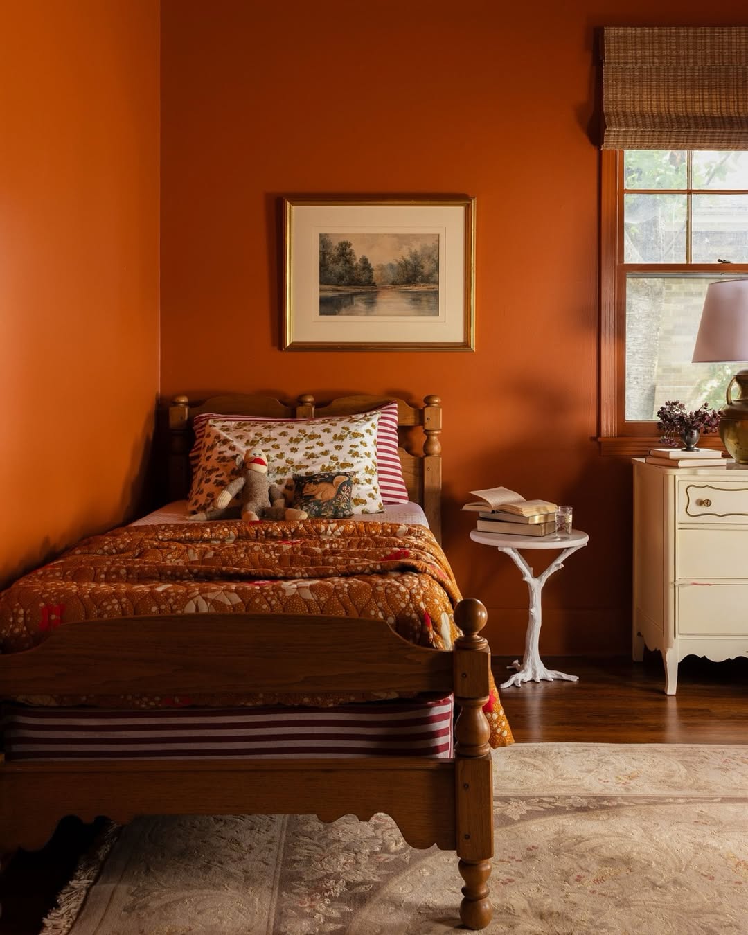 Incorporate a Small Tree-Legged Table for Whimsical Charm