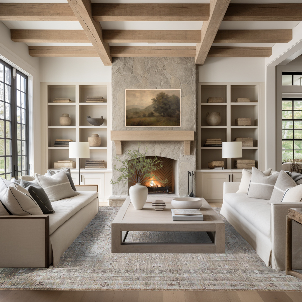 Keep It Light with a Low-Profile Wood Coffee Table