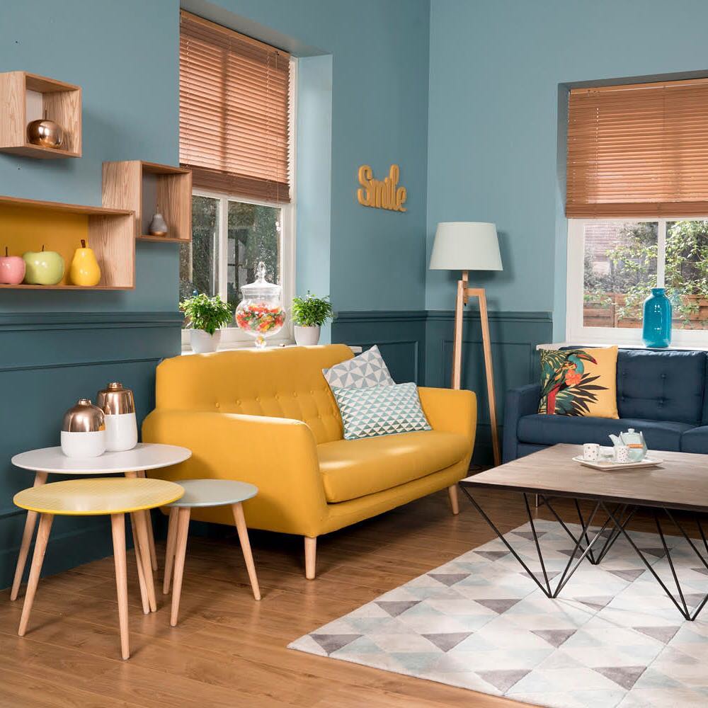Nesting Side Tables Add Playful Layers of Color