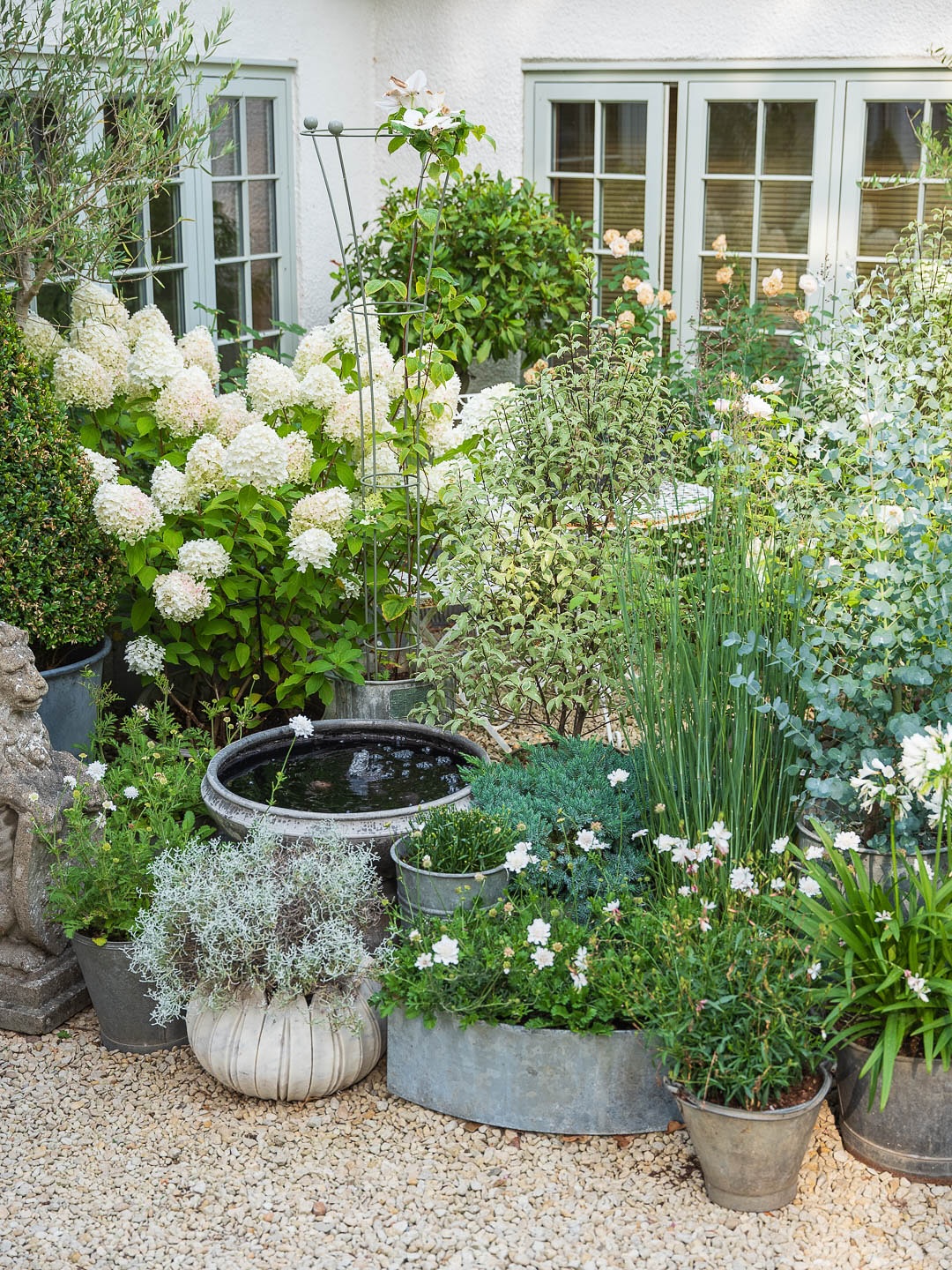 Incorporate Galvanized Troughs for Rustic Garden Beds