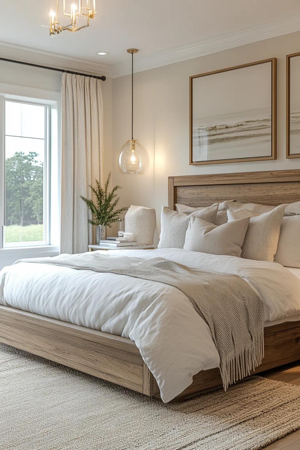 Opt for a Wooden Bed Frame with Integrated Storage