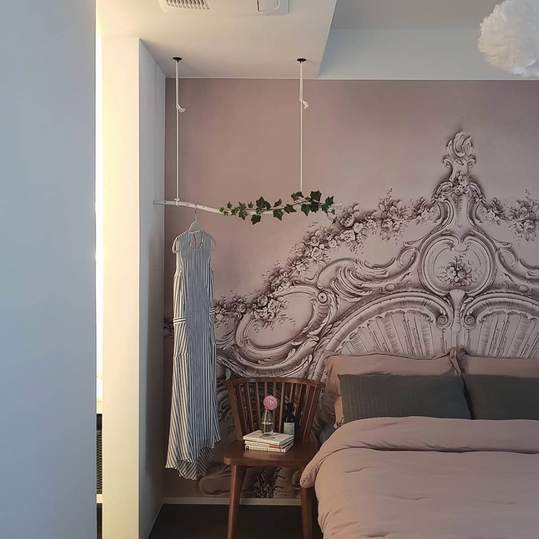 Branch Hanger Adds Natural Charm to Bedroom Decor