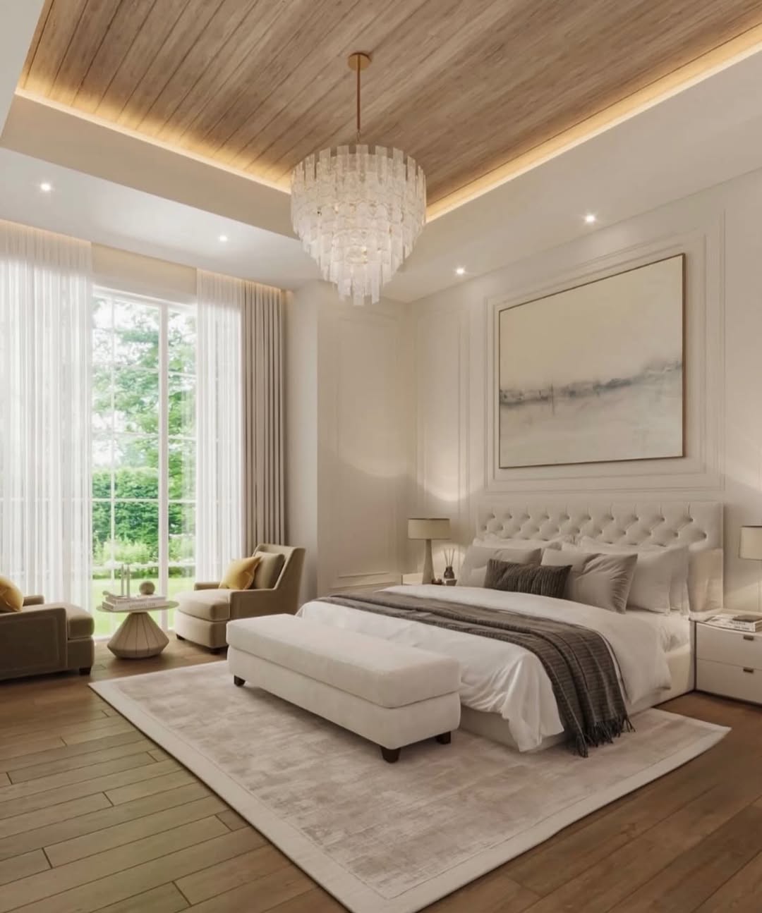 Warm Up Your Space with a Wood Plank Ceiling