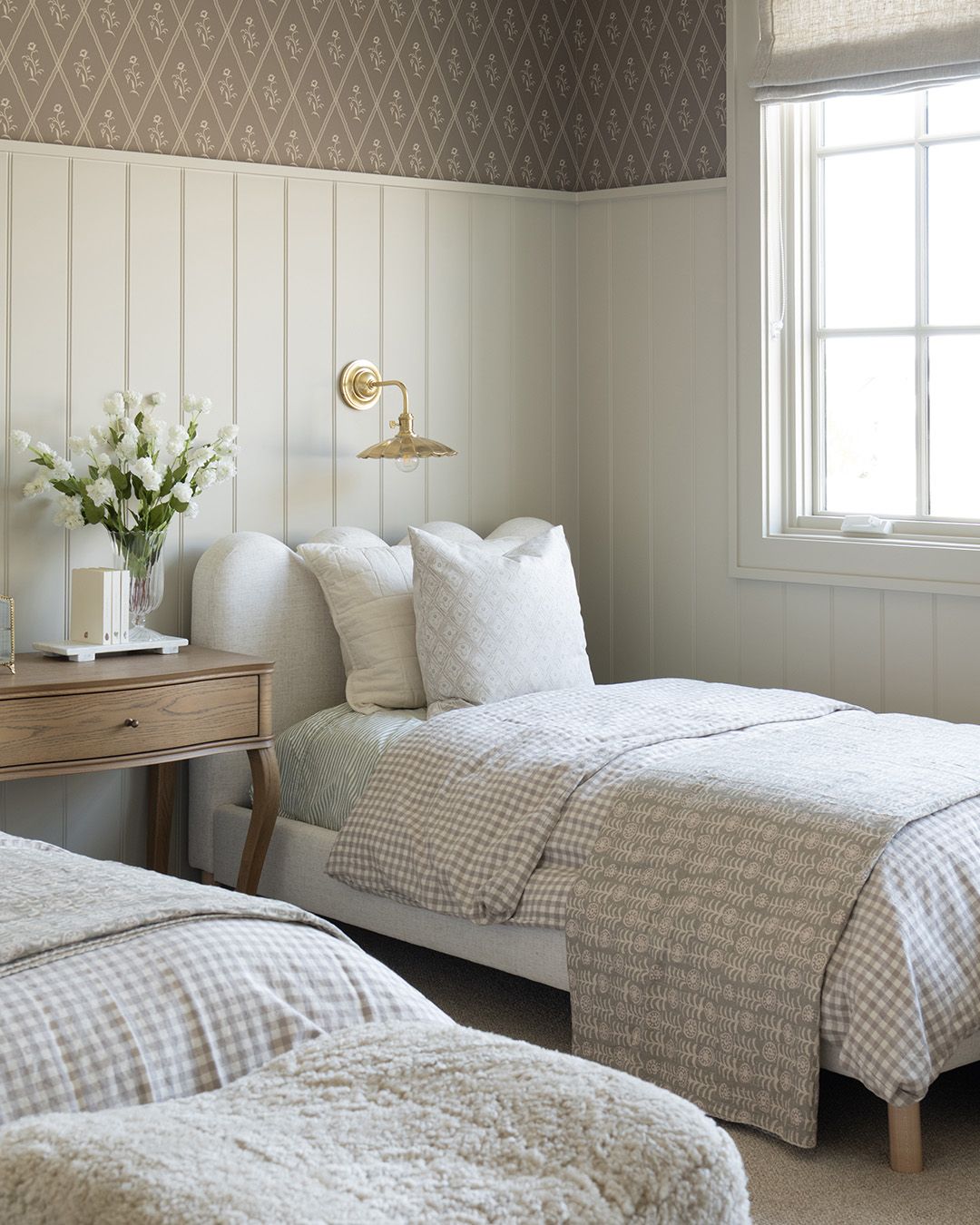 Brass Wall Sconces for Warm Task Lighting