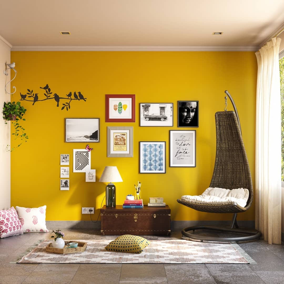 Mix Photos, Art, and Silhouettes for a Gallery Wall