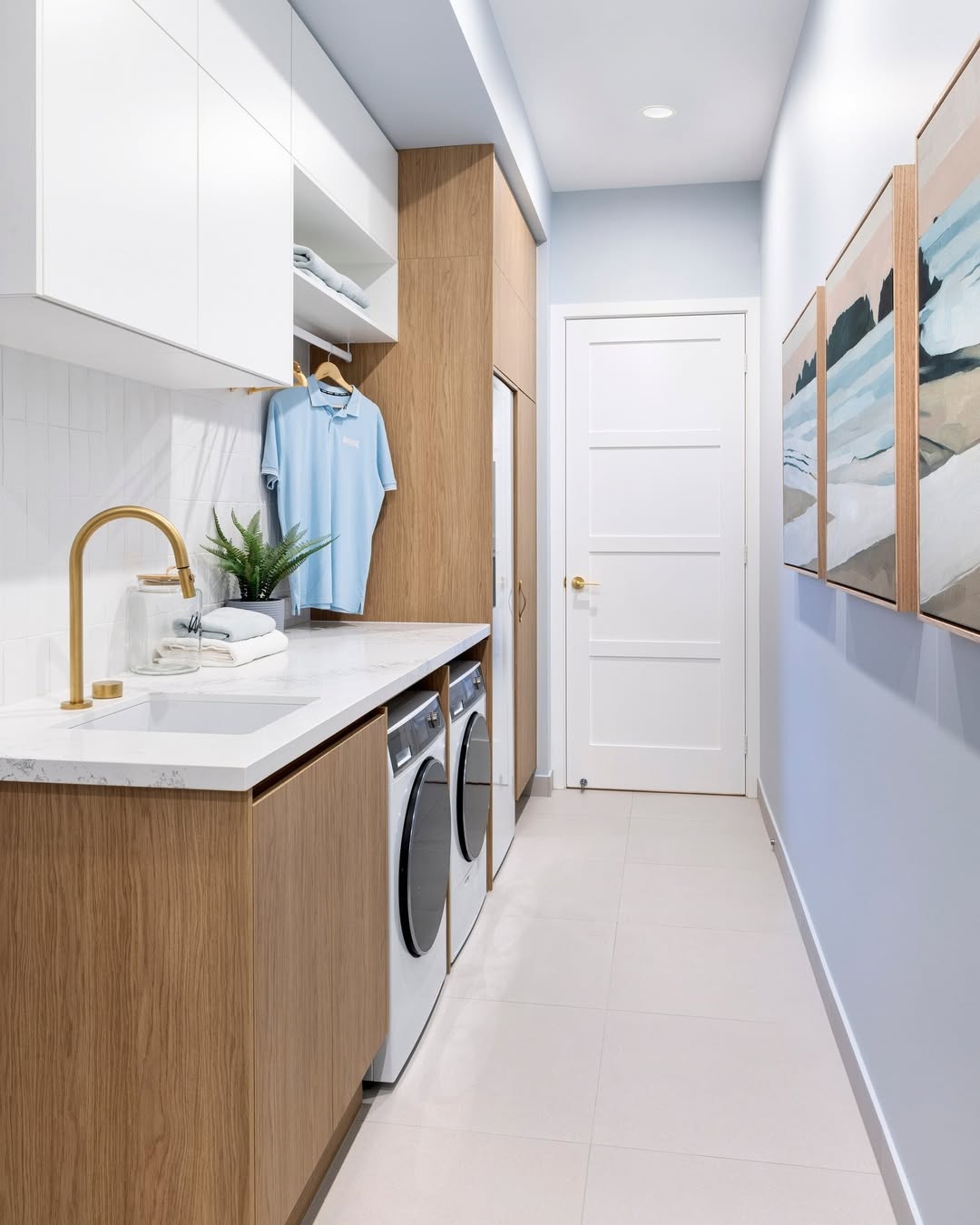 Brass Rod for Hanging Delicates Above the Counter