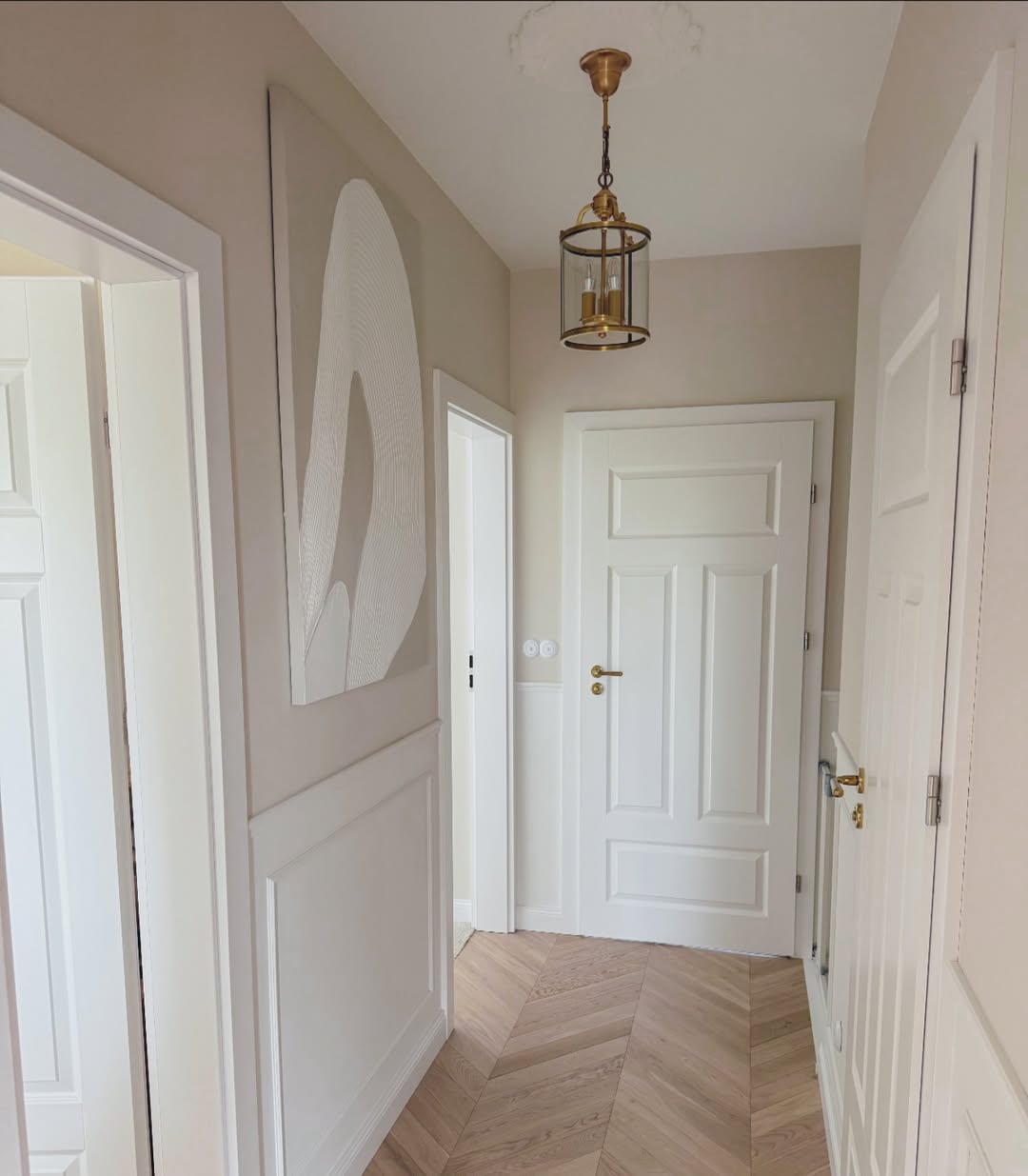 Brass Lantern Pendant Light Adds Warmth and Vintage Charm