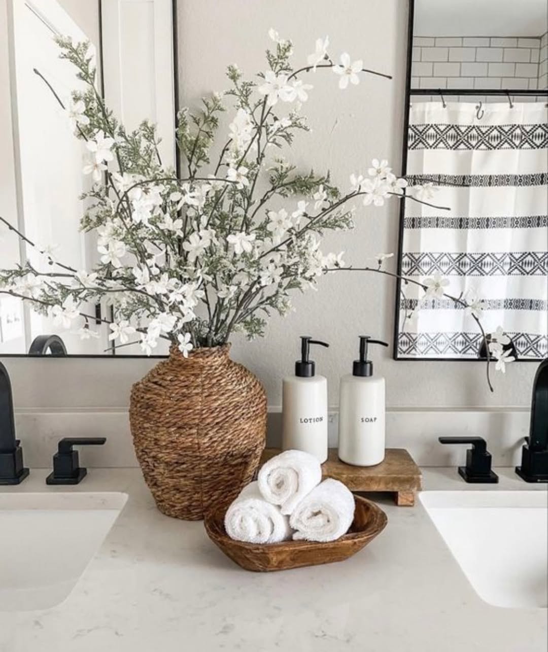 Soften Your Countertop with a Woven Vase
