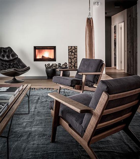 Leather Punching Bag Adds Unexpected Texture and Activity