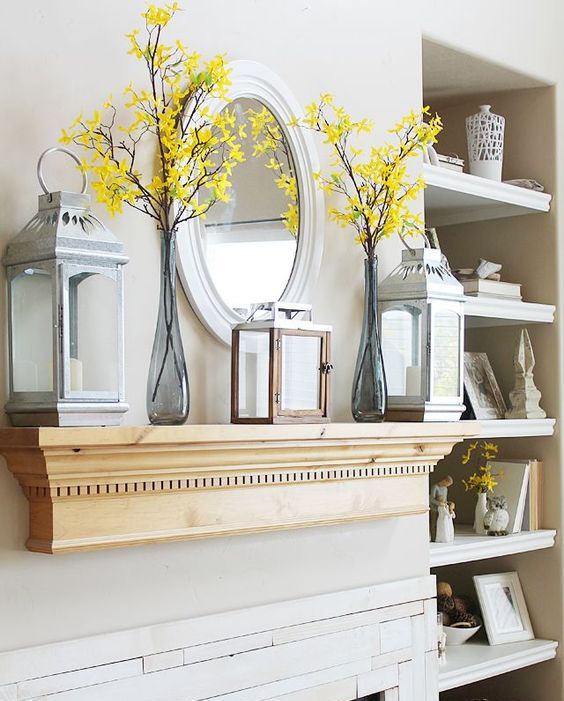 Bright Yellow Branches Add Sunshine and Height