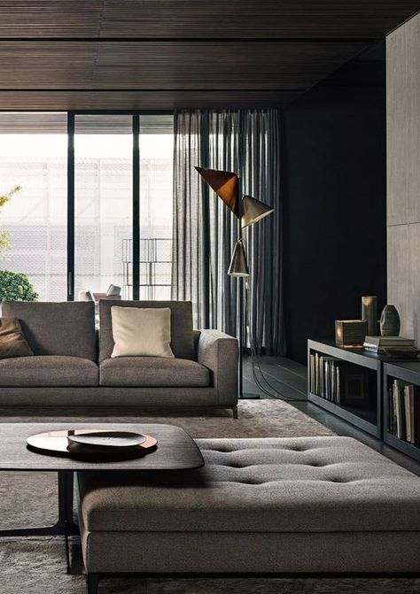 Introduce Geometric Interest With a Sculptural Floor Lamp