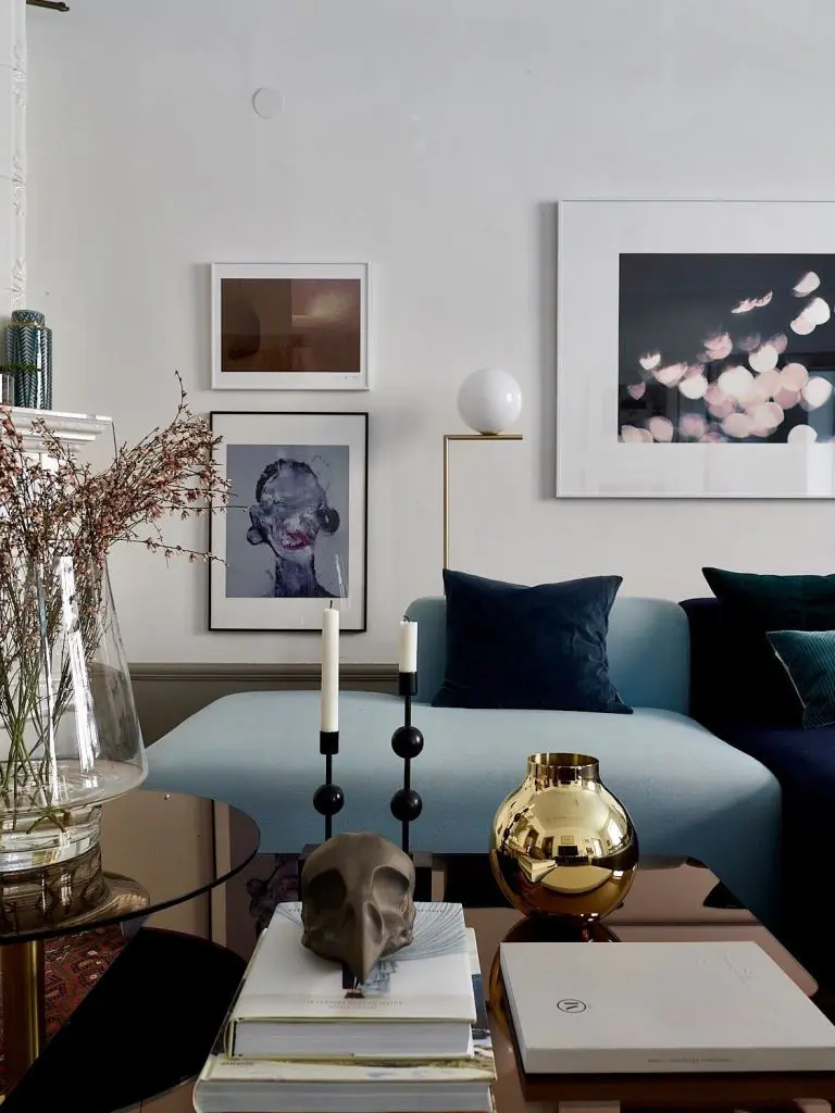 Stack Books to Anchor Sculptural Decor on Your Coffee Table