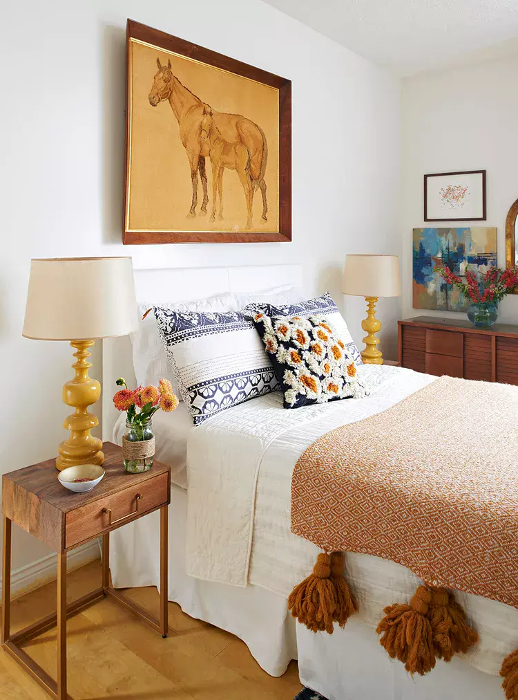 Textured Throw Blanket with Large Tassels Adds Cozy Detail
