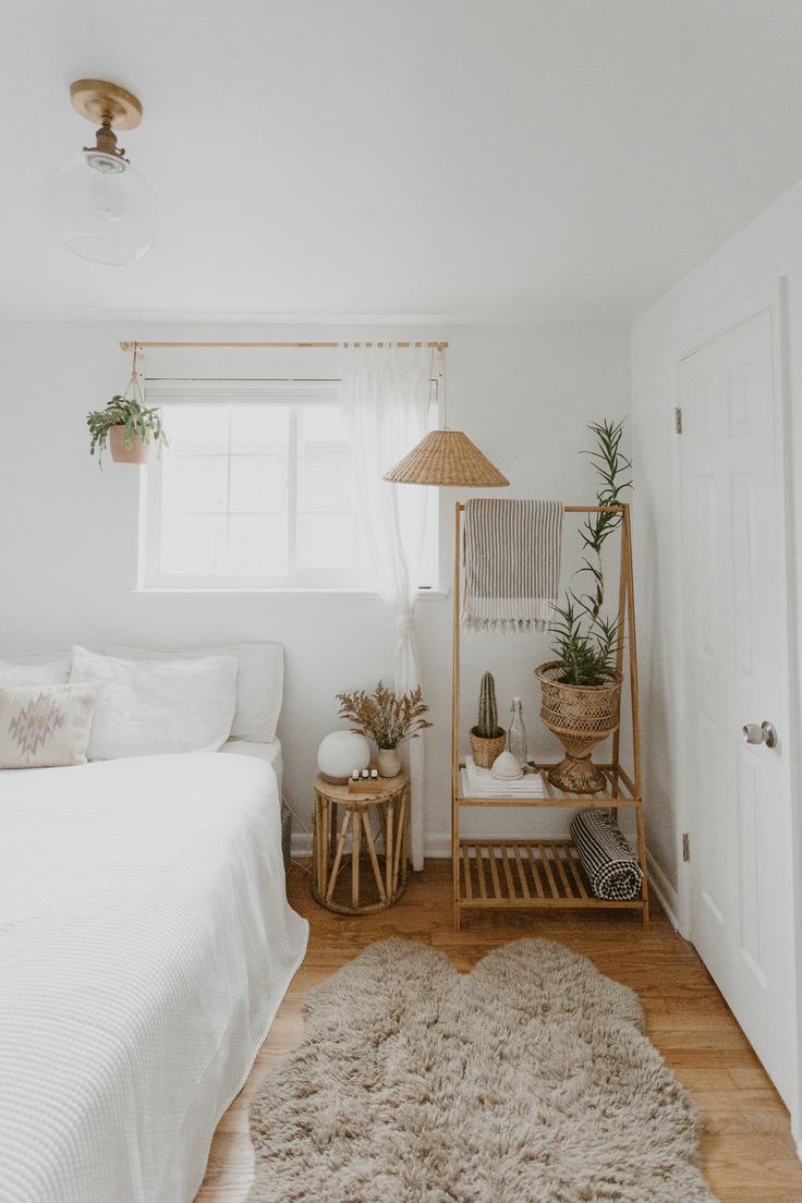 Wooden Shelf Rack for Plants and Towels