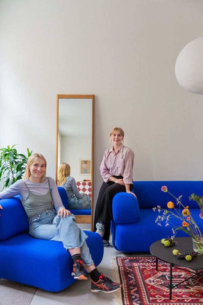 Floor Mirror with Wooden Frame Expands Your Living Area