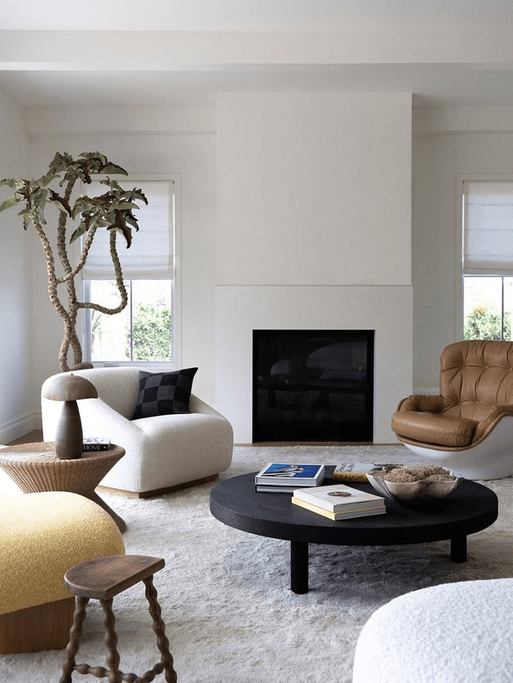 Introduce Organic Height with a Sculptural Tree