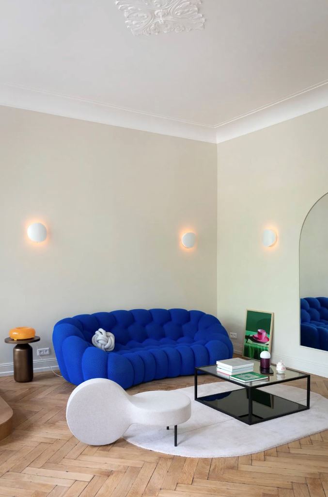 Round Wall Sconces Cast a Soft Glow