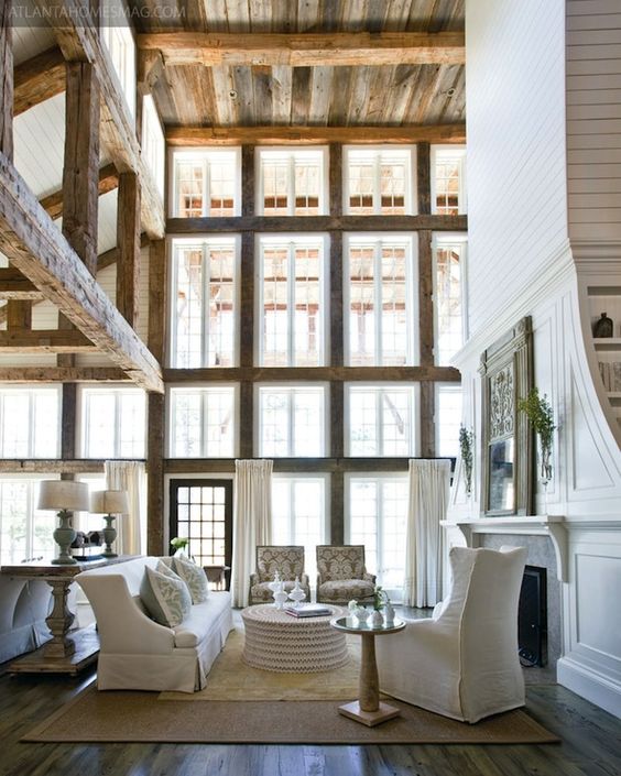 Soften the Room with a Textured Drum Coffee Table
