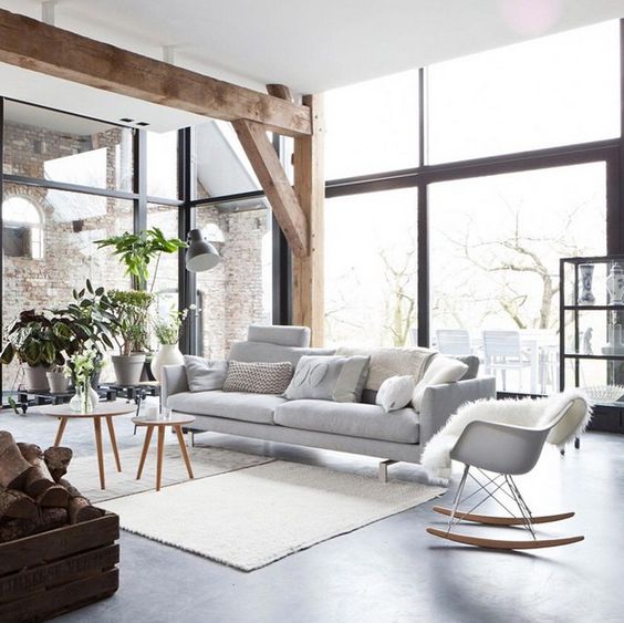 Soften a Modern Sofa with Layered Throw Pillows