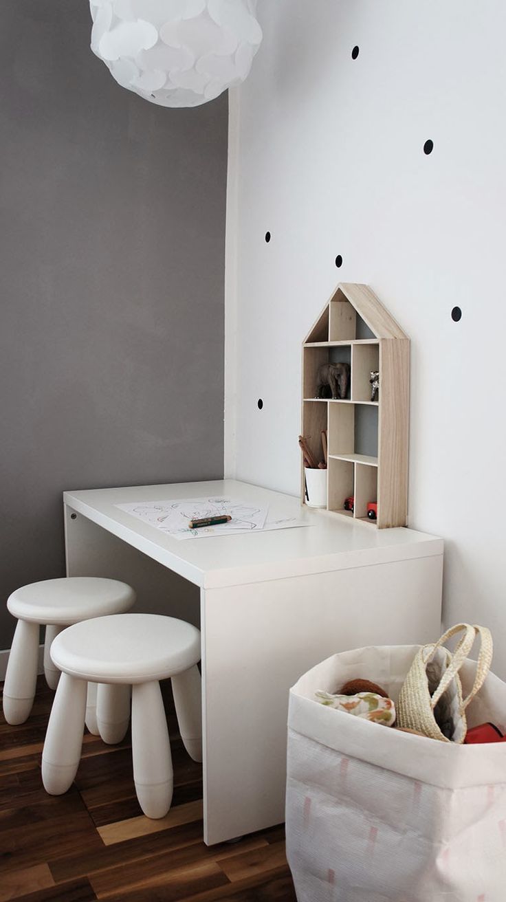 House-Shaped Shelf for Displaying Small Toys