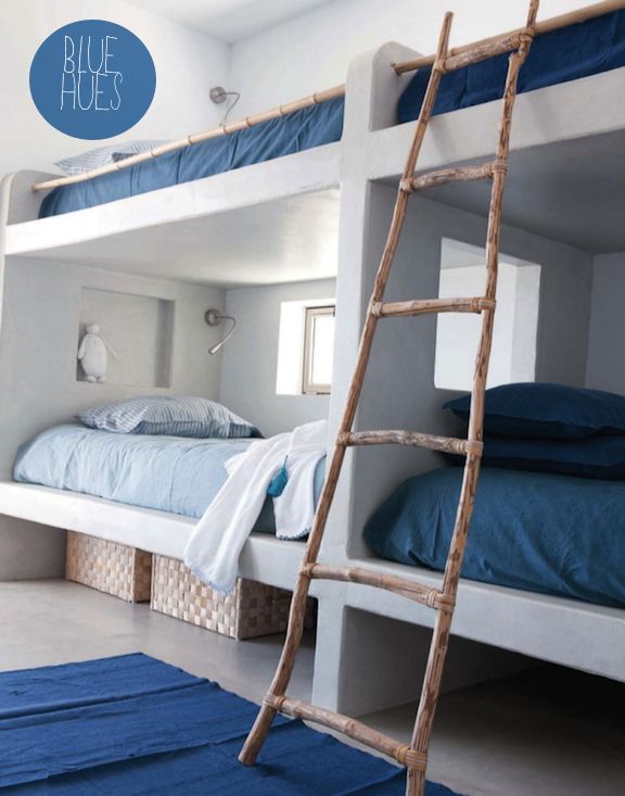 Rustic Bamboo Ladder for Bunk Bed Access
