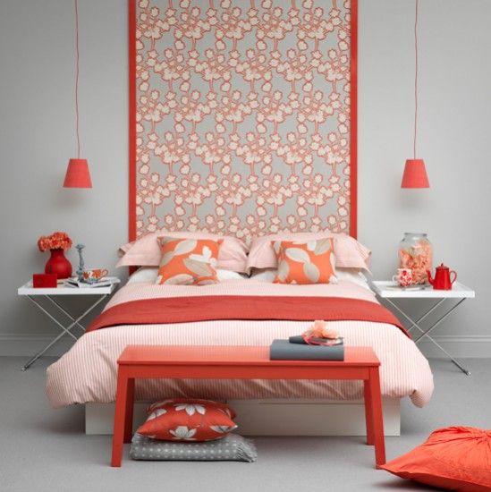 Floral Wall Panel Adds a Soft Patterned Backdrop