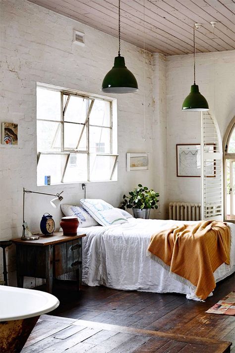 Dark Green Pendant Lights Add Industrial Charm