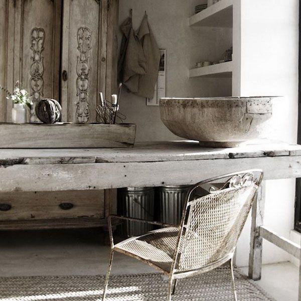 Oversized Stone Bowl for a Dramatic Tabletop Statement