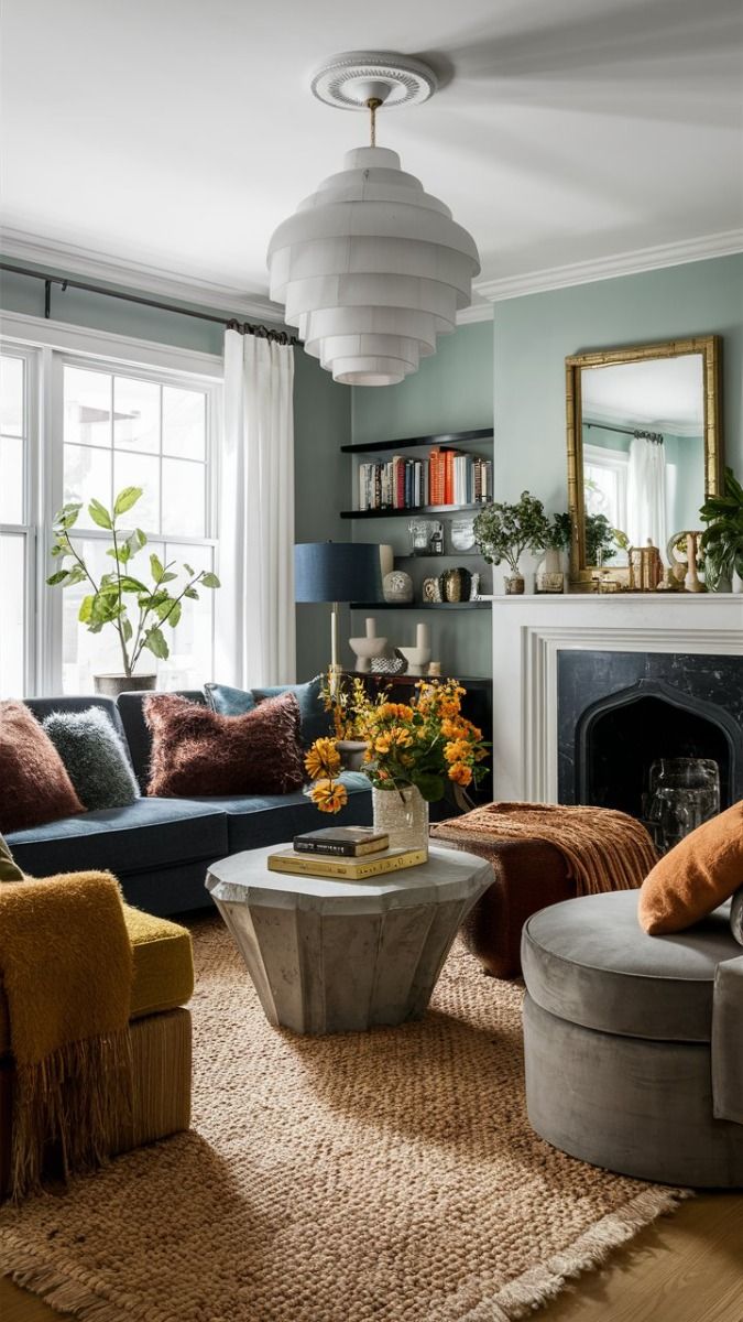 Tiered Pendant Light Adds Sculptural Interest