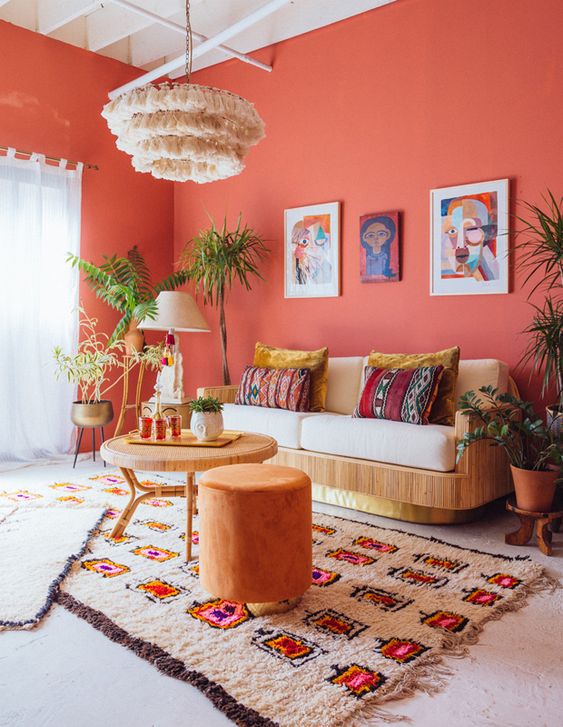 Textured Pendant Light Adds Organic Interest