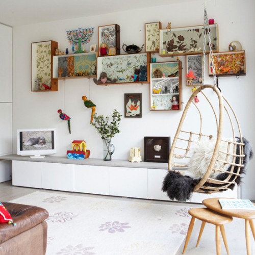 Shadow Boxes for Displaying Collections