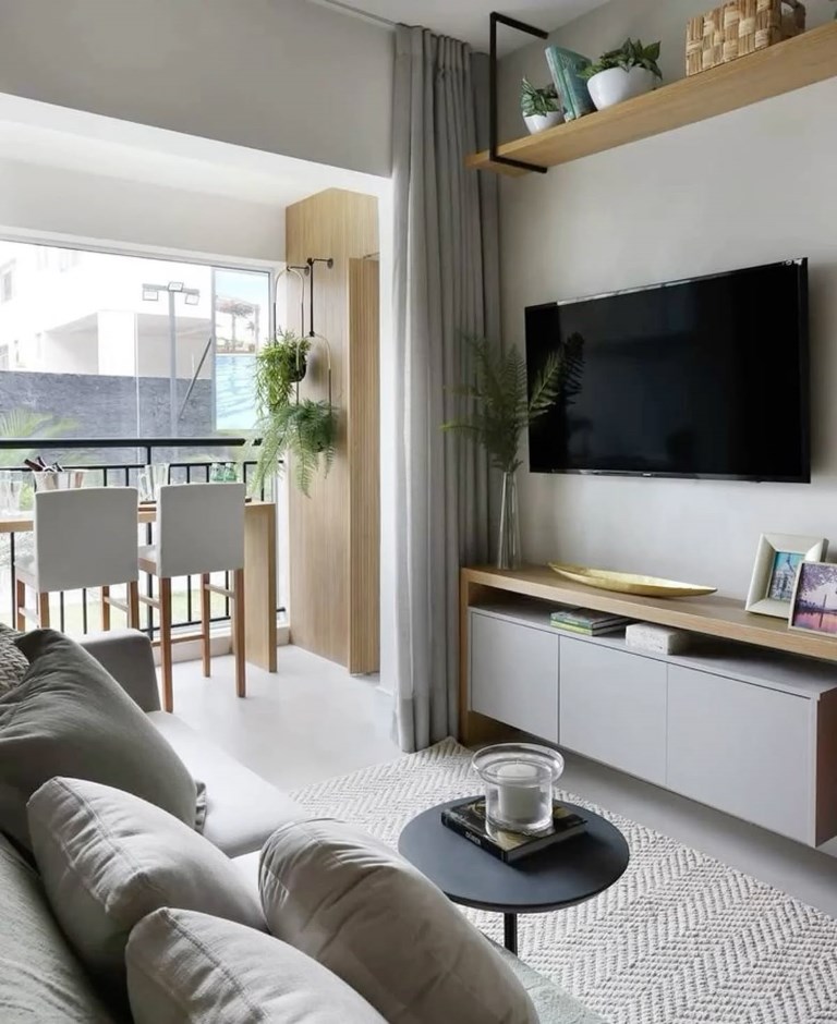 Save Floor Space with a Slim Wall-Mounted Cabinet