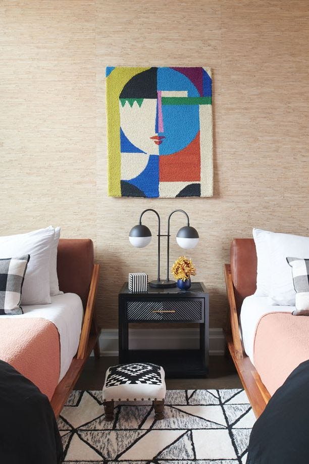 Introduce Color With a Textured Wall Hanging