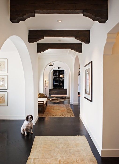 Layer Oriental Rugs for Warmth on Dark Floors
